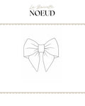 Patron BARRETTE NOEUD