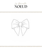 Patron BARRETTE NOEUD